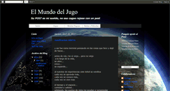 Desktop Screenshot of elmundodeljugo.blogspot.com