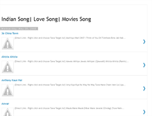 Tablet Screenshot of indiannewsong.blogspot.com