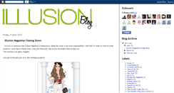 Desktop Screenshot of illusionmagazineblog.blogspot.com