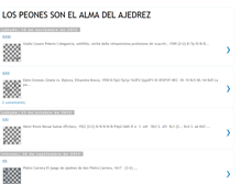 Tablet Screenshot of lospeonessonelalmadelajedrez.blogspot.com