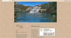 Desktop Screenshot of myheartswhisper.blogspot.com