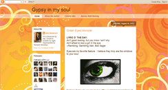 Desktop Screenshot of gypsyjulesinmysoul.blogspot.com