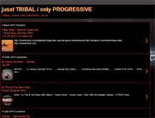 Tablet Screenshot of jussttribalonlyprogressive.blogspot.com