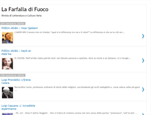 Tablet Screenshot of lafarfalladifuoco.blogspot.com