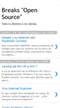 Mobile Screenshot of breaks-opensource.blogspot.com