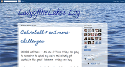 Desktop Screenshot of ladyofthelakeslog.blogspot.com