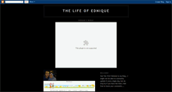 Desktop Screenshot of ednique.blogspot.com