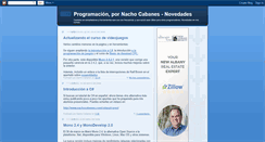 Desktop Screenshot of programacionpornachocabanes.blogspot.com