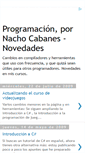 Mobile Screenshot of programacionpornachocabanes.blogspot.com