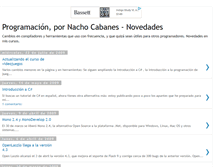 Tablet Screenshot of programacionpornachocabanes.blogspot.com