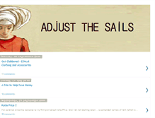 Tablet Screenshot of adjustthesails.blogspot.com