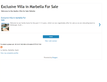 Tablet Screenshot of marbellavilla.blogspot.com