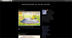 Desktop Screenshot of paigekeiserart.blogspot.com