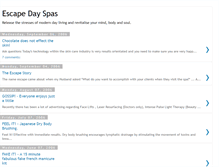 Tablet Screenshot of escapedayspas.blogspot.com