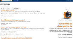 Desktop Screenshot of champstv.blogspot.com