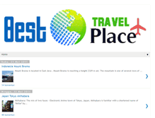 Tablet Screenshot of best-travelplace.blogspot.com