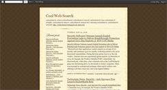 Desktop Screenshot of coolwebsearch.blogspot.com