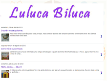 Tablet Screenshot of lulucabiluca.blogspot.com