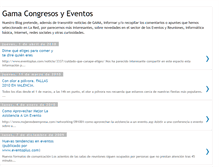 Tablet Screenshot of gamacongresos.blogspot.com