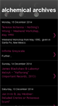 Mobile Screenshot of alchemicalarchives.blogspot.com