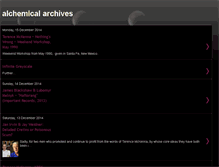 Tablet Screenshot of alchemicalarchives.blogspot.com
