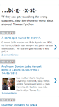 Mobile Screenshot of blogoexisto.blogspot.com