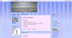 Desktop Screenshot of con-le-onde.blogspot.com