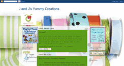 Desktop Screenshot of jandjsyummycreations.blogspot.com