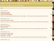 Tablet Screenshot of lektoriranje-prevajanje.blogspot.com