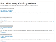 Tablet Screenshot of earns-adsense.blogspot.com