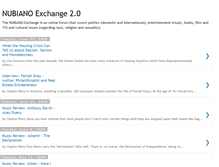Tablet Screenshot of nubianoexchange.blogspot.com