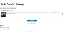 Tablet Screenshot of jackyswedishmassage.blogspot.com