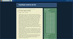 Desktop Screenshot of expedicaoamericadosul.blogspot.com