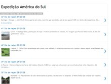 Tablet Screenshot of expedicaoamericadosul.blogspot.com