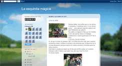 Desktop Screenshot of laesquinitamagica.blogspot.com