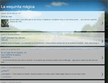 Tablet Screenshot of laesquinitamagica.blogspot.com