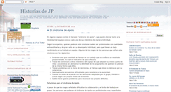 Desktop Screenshot of historias-de-jp.blogspot.com