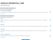 Tablet Screenshot of angelasresidentialcare.blogspot.com