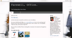 Desktop Screenshot of farewelloffice.blogspot.com