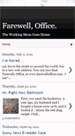 Mobile Screenshot of farewelloffice.blogspot.com