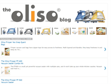 Tablet Screenshot of oliso-inc.blogspot.com