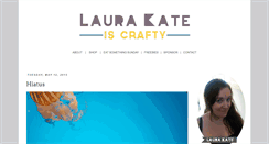 Desktop Screenshot of laurakateiscrafty.blogspot.com