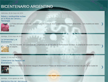 Tablet Screenshot of bicentenarioargentino.blogspot.com