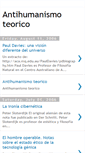 Mobile Screenshot of antihumanismoteorico.blogspot.com