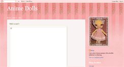 Desktop Screenshot of animedolls.blogspot.com