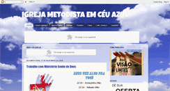Desktop Screenshot of metodistaceuazul.blogspot.com