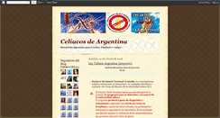 Desktop Screenshot of celiacosdeargentina.blogspot.com