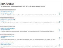 Tablet Screenshot of mlm-junction.blogspot.com
