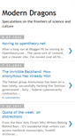 Mobile Screenshot of moderndragons.blogspot.com