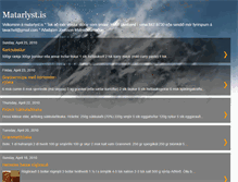 Tablet Screenshot of matarlyst.blogspot.com